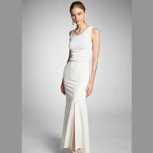 NWT Sachin & Babi Tatianna Ivory Mermaid Skirt Size 6